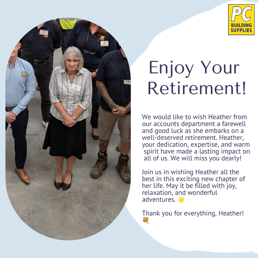 Heathers Retiring! Heathers Retiring!